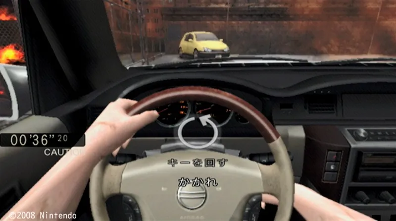 車内の操作