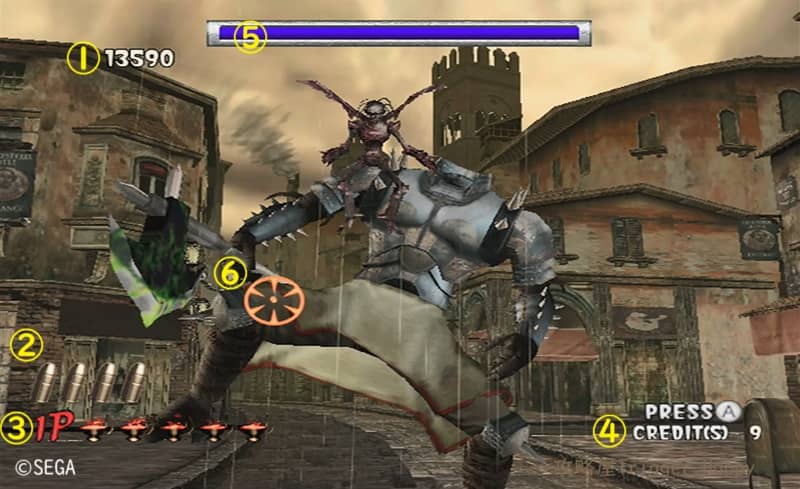 シューティング画面