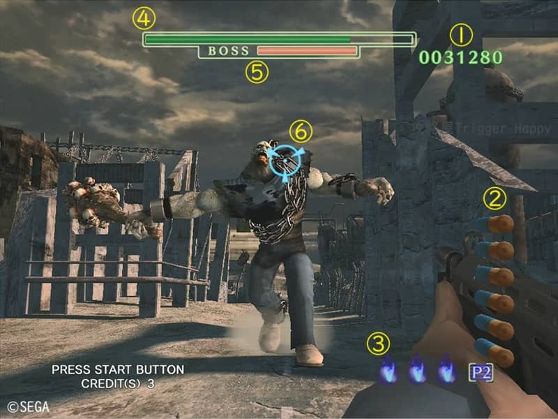 シューティング画面